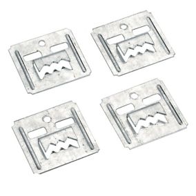Simpson Natural Steel Cladding clip, Pack of 100