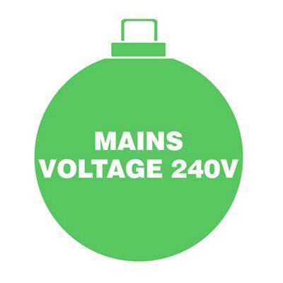 Single Christmas light
