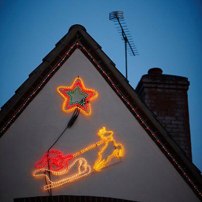 Single Christmas light