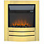 Sirocco Maine Black Electric Fire