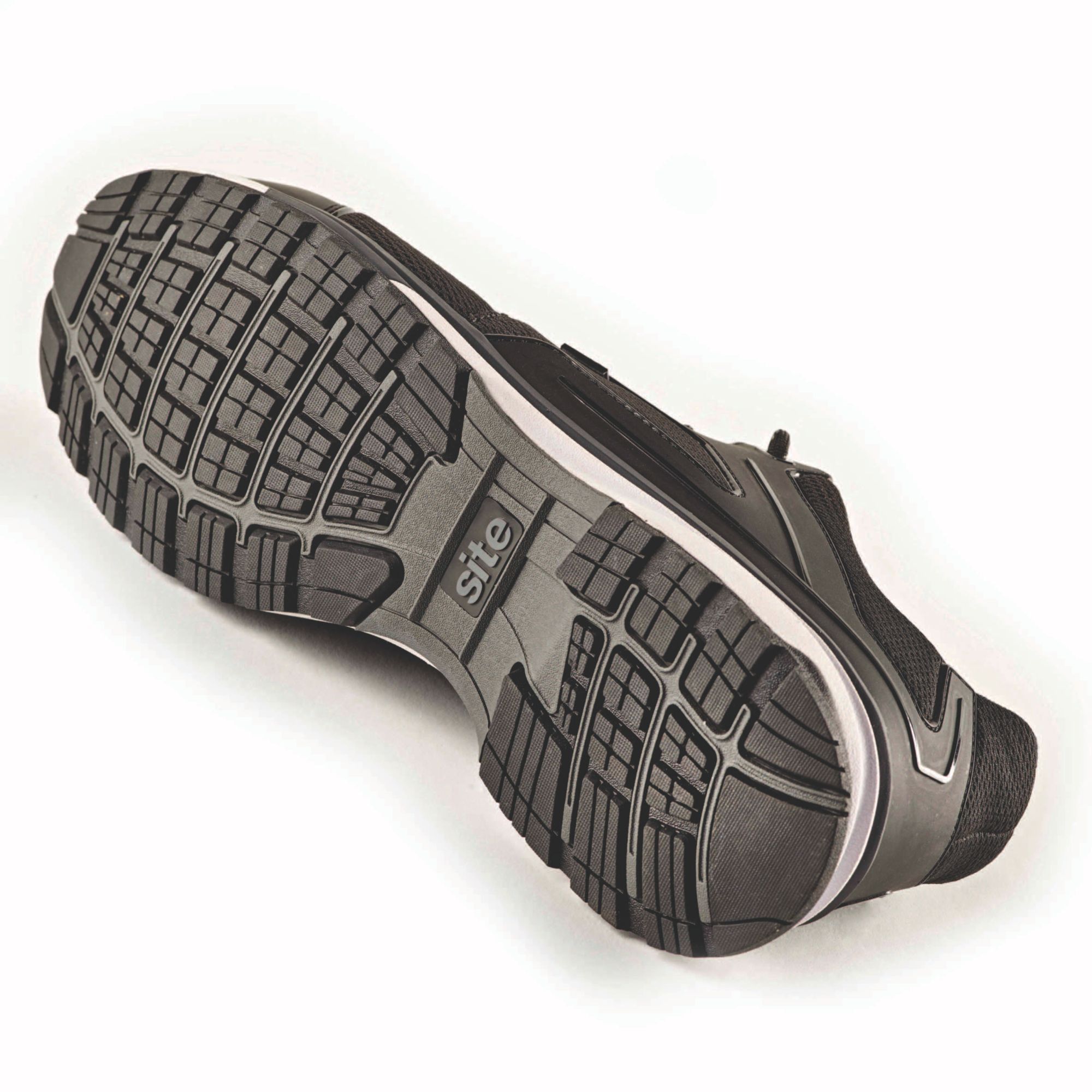 Site Agile Black Safety trainers Size 12 DIY at B Q