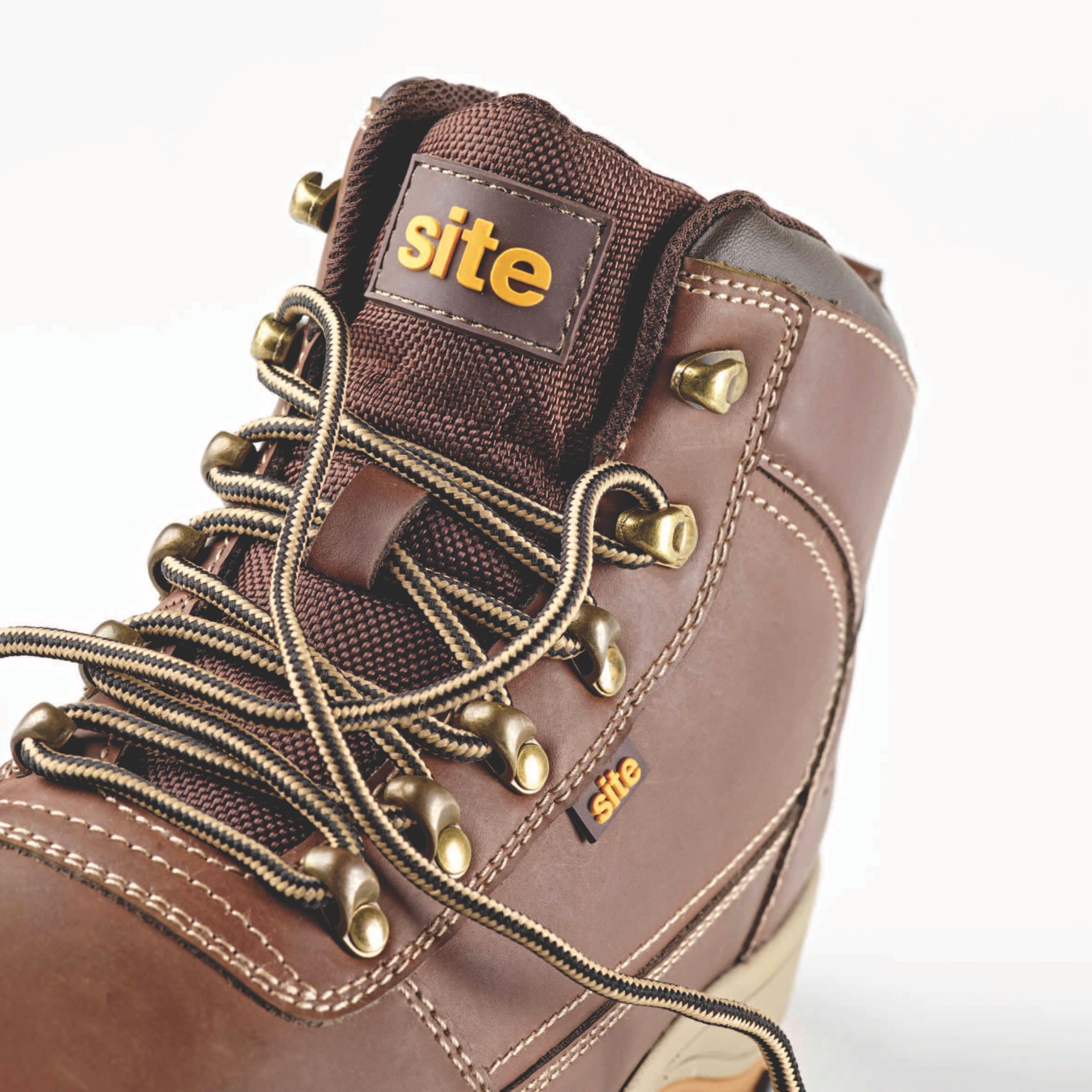 Site Amethyst Men's Brown Safety boots, Size 11