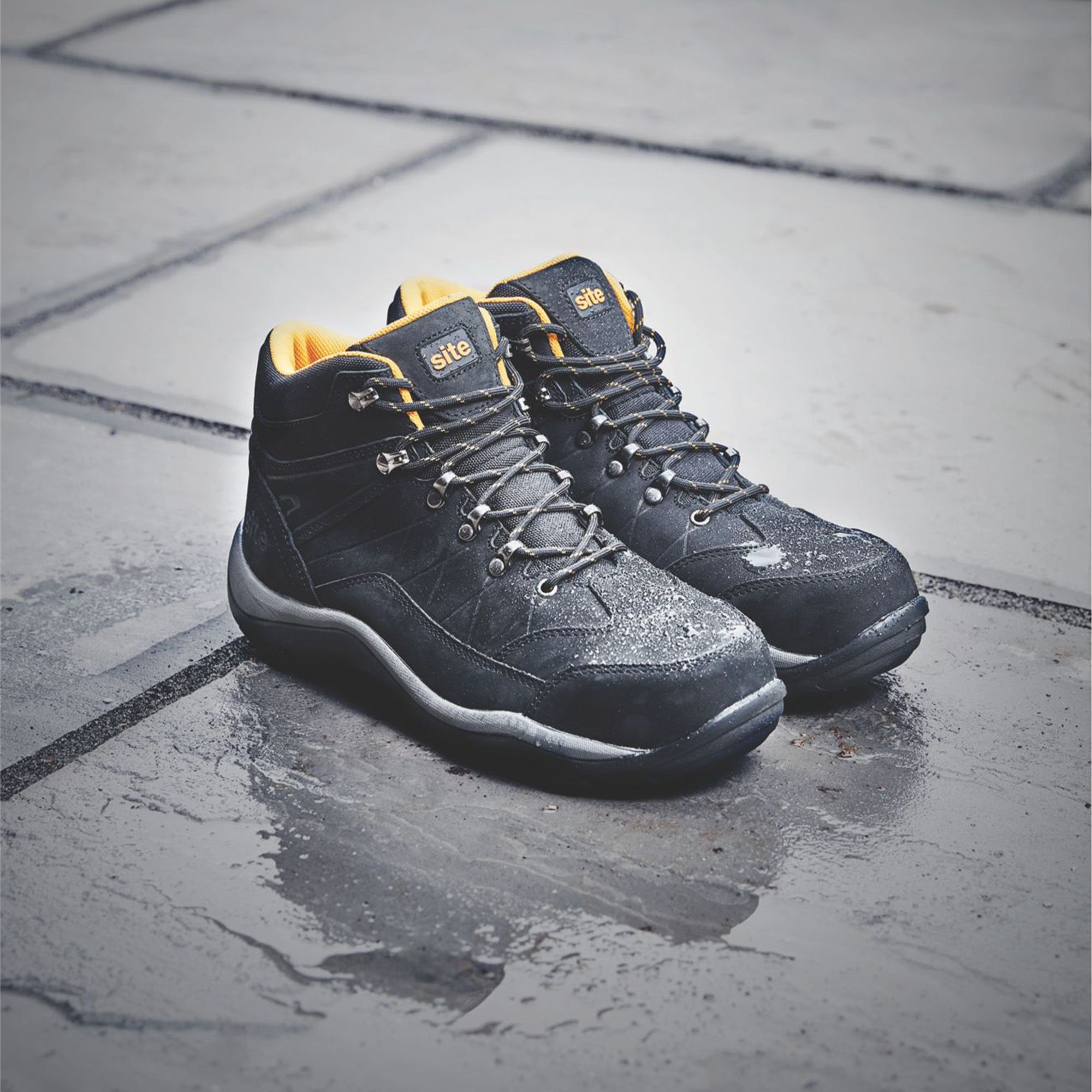 Site Ammolite Hiker Men's Black Safety boots, Size 7