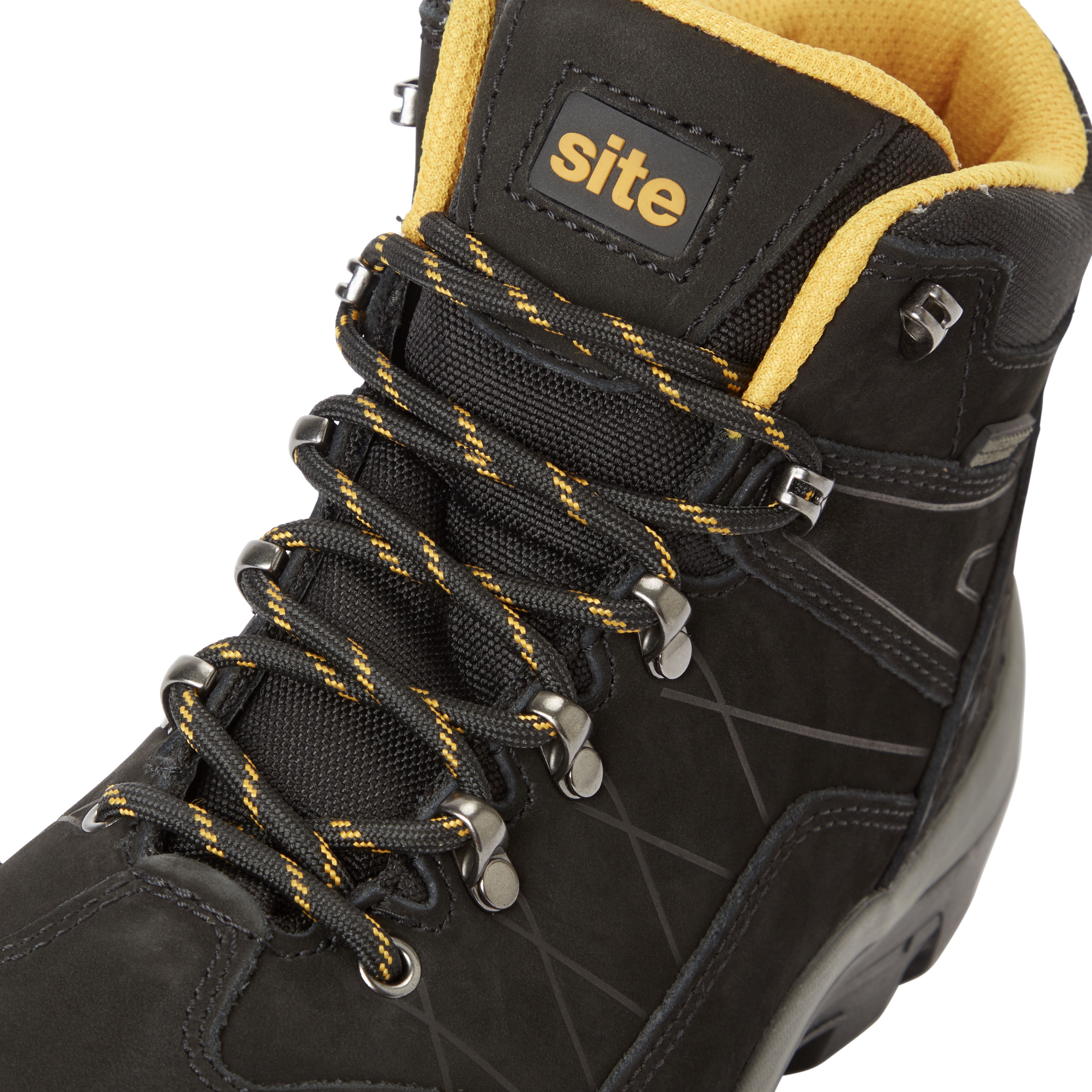 Site Ammolite Hiker Men's Black Safety boots, Size 7