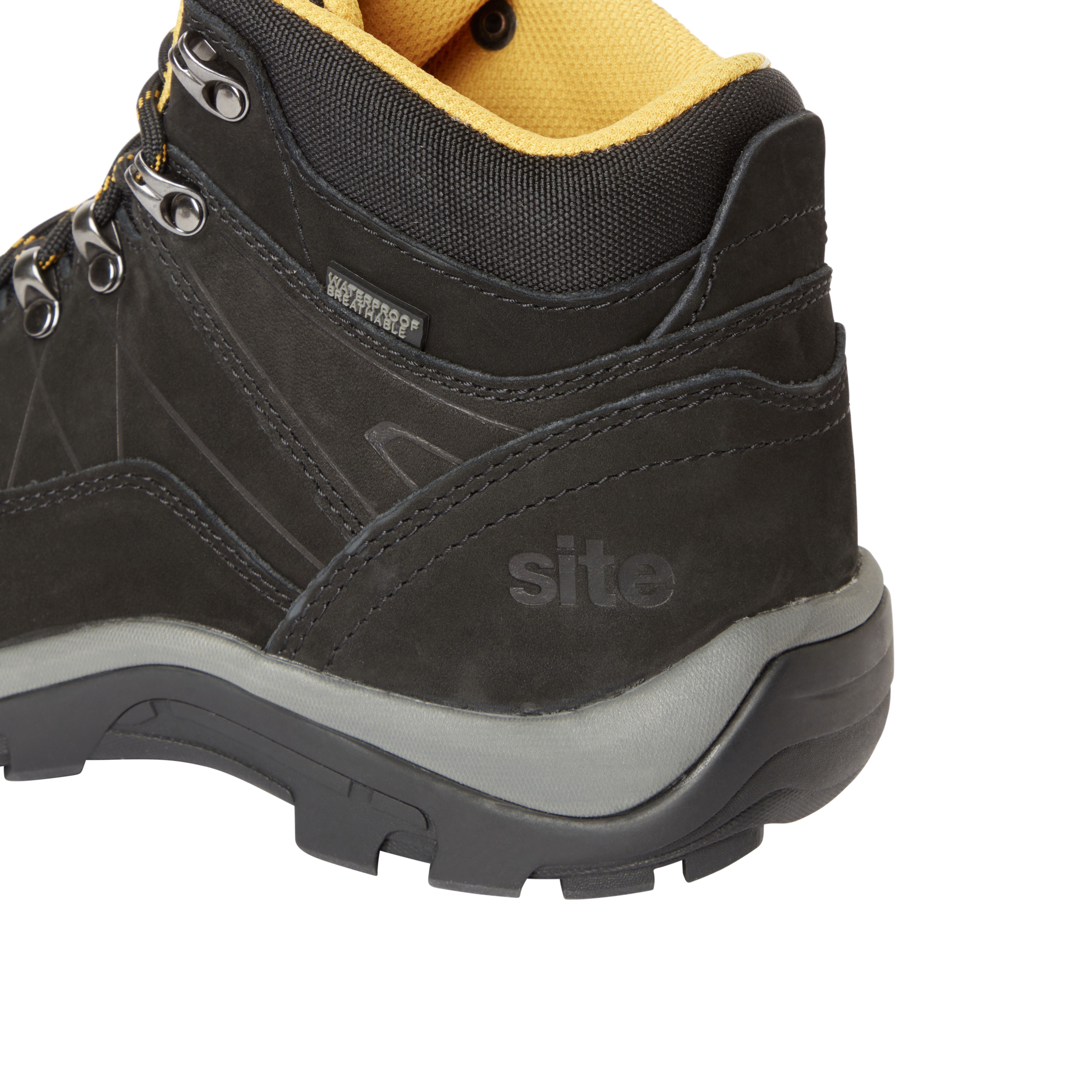 Site Ammolite Hiker Men's Black Safety boots, Size 7
