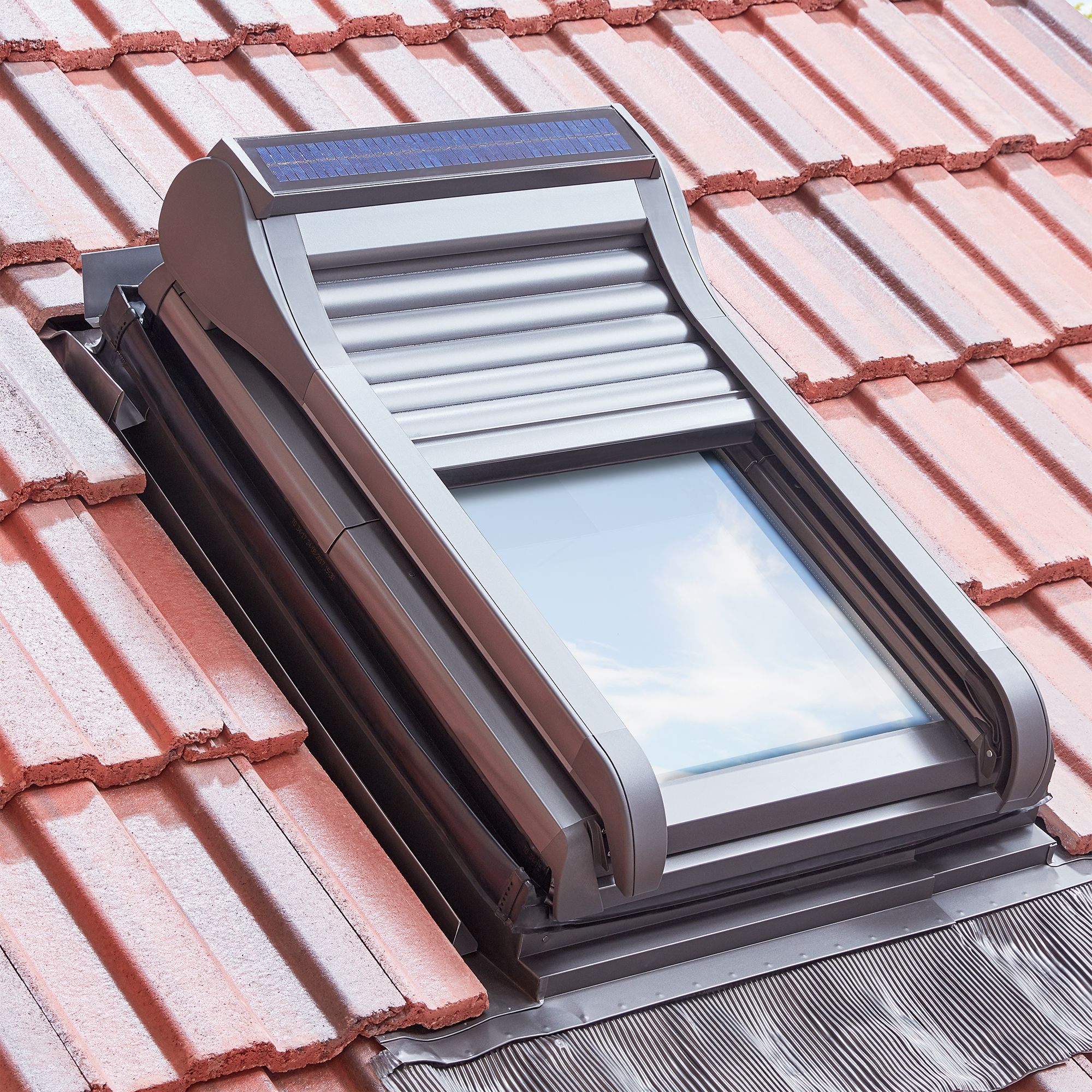 Site Anthracite Aluminium & lead Tile Flashing - 3