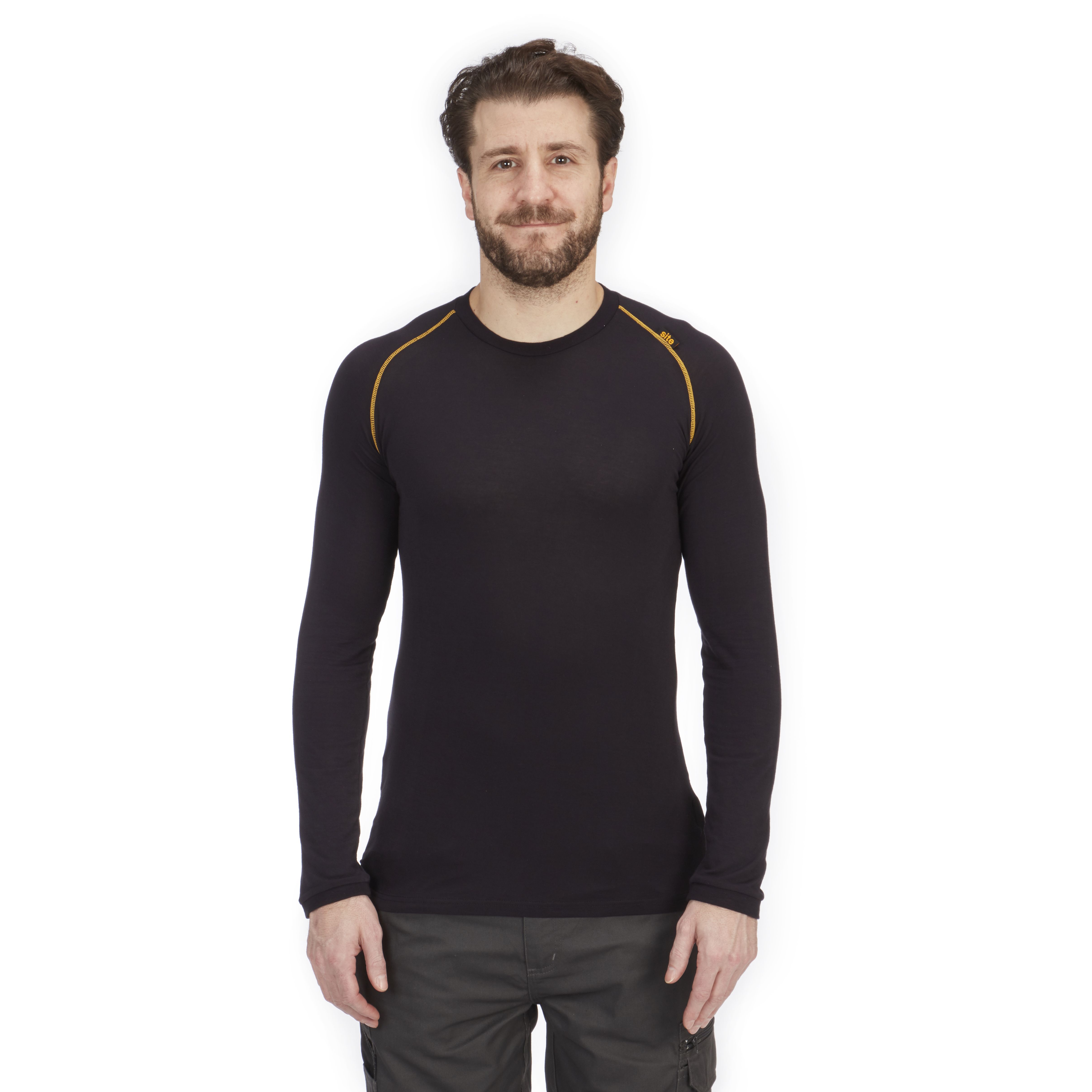 Site Black Base layer top X Large