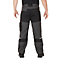 Site Black & grey Men's Multi-pocket trousers, W36" L32"