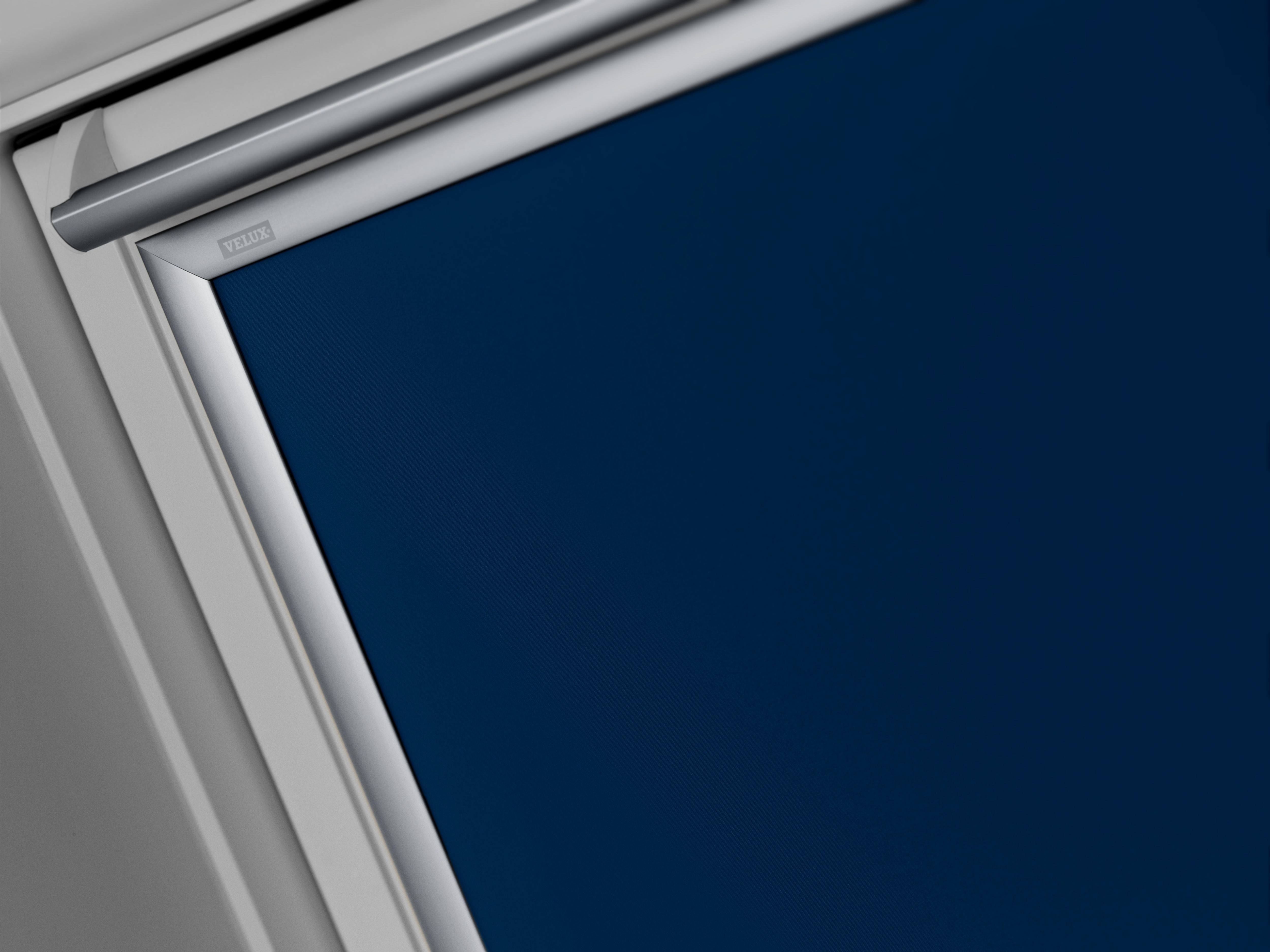 Site Blue Blackout Roller Roof window blind (W)55cm (L)78cm