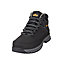 Site Bronzite Unisex Black & charcoal grey Safety boots, Size 12