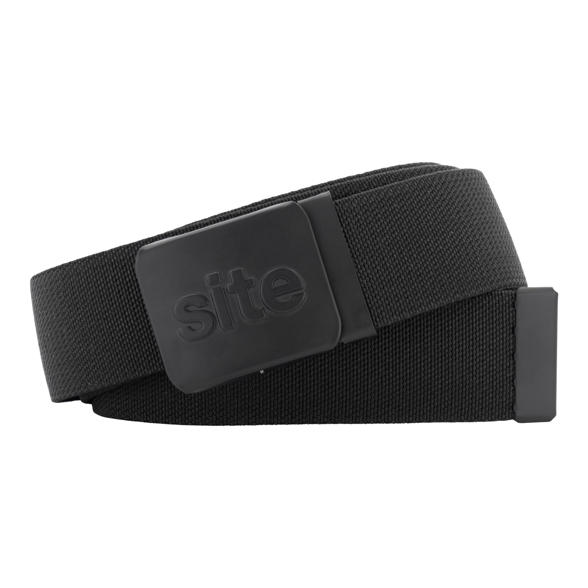 Site Cullen Black Regular Belt, One size