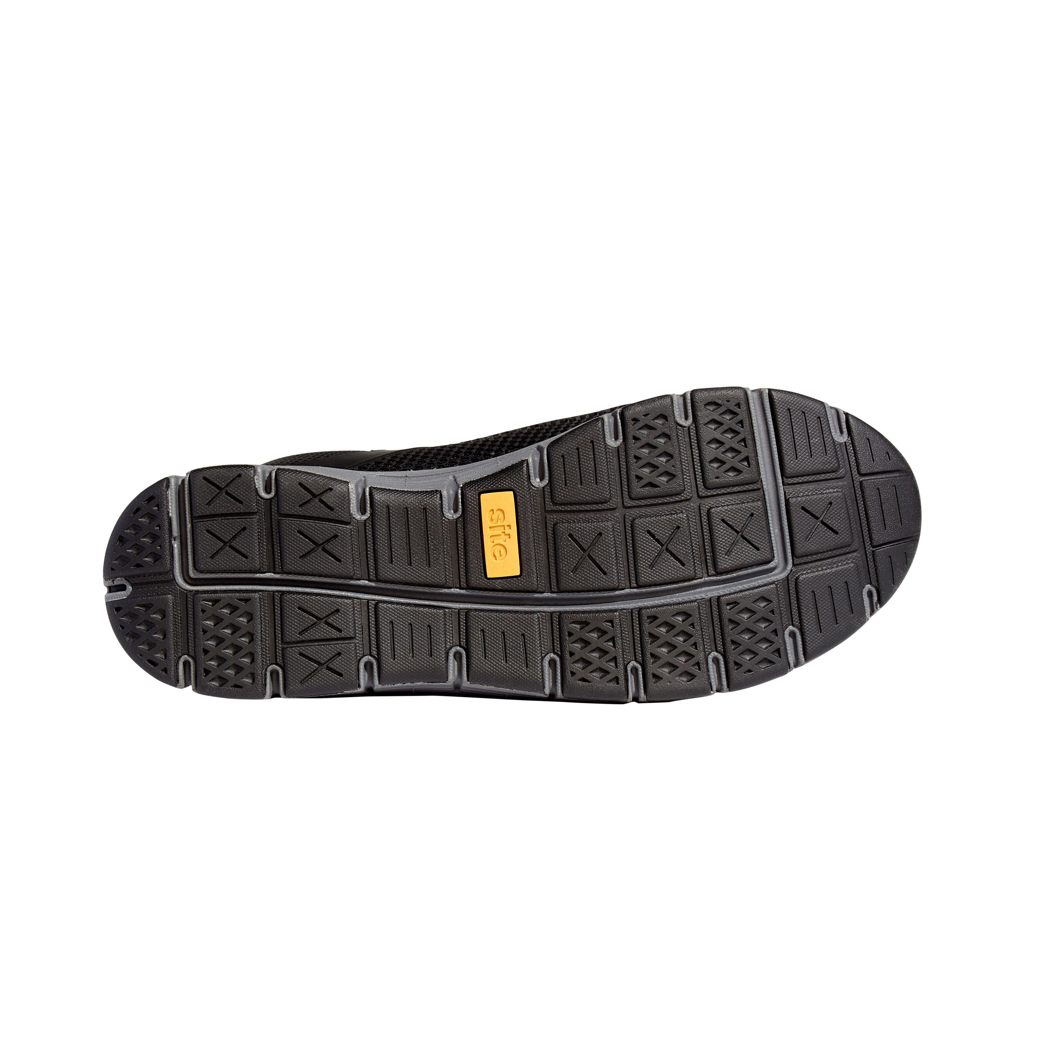 Site Donard Black Safety trainers, Size 11 | DIY at B&Q