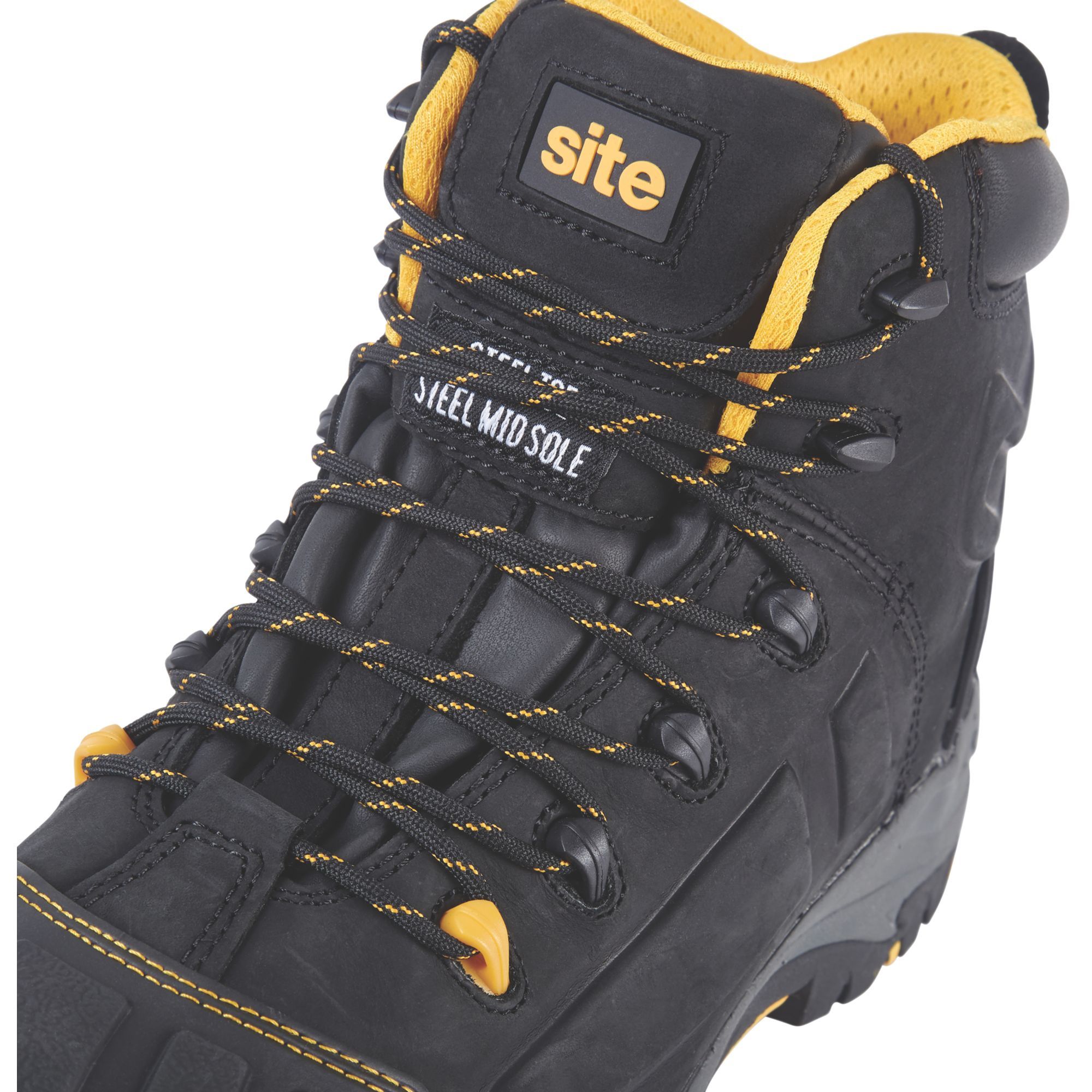 Safety boots b and q on sale