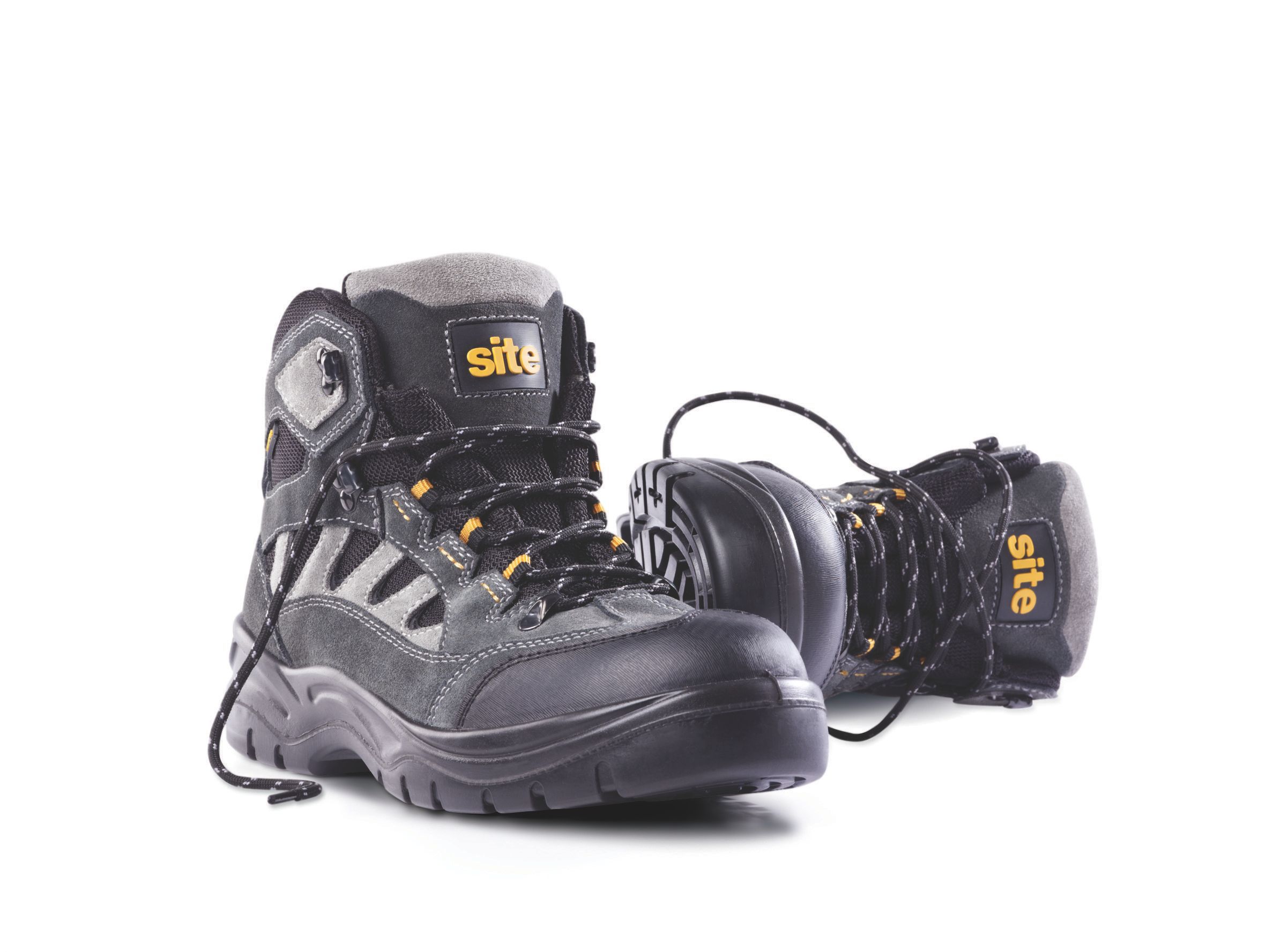 Site Granite Grey Trainer boots, Size 11