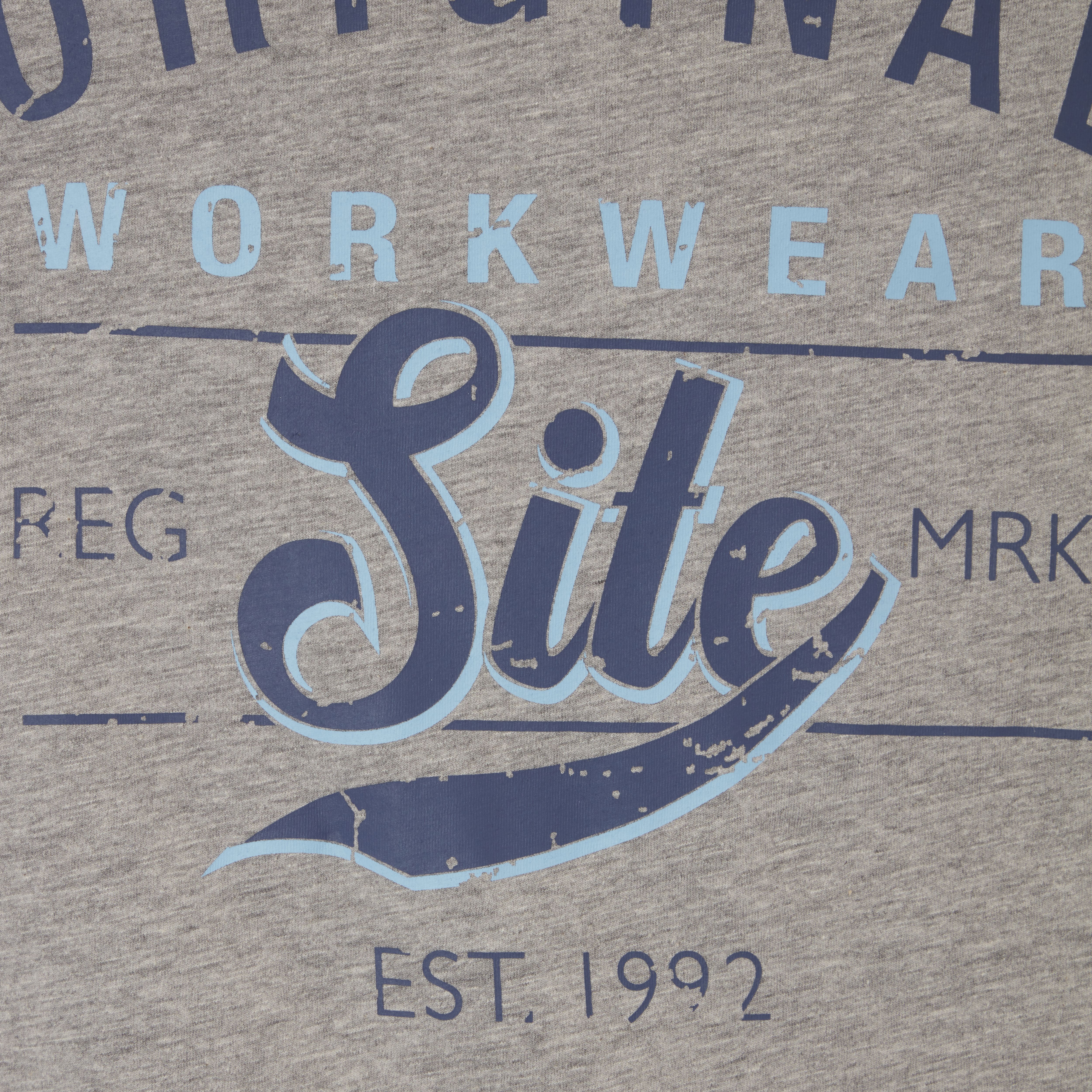 Site Graphic Grey T-shirt X Large