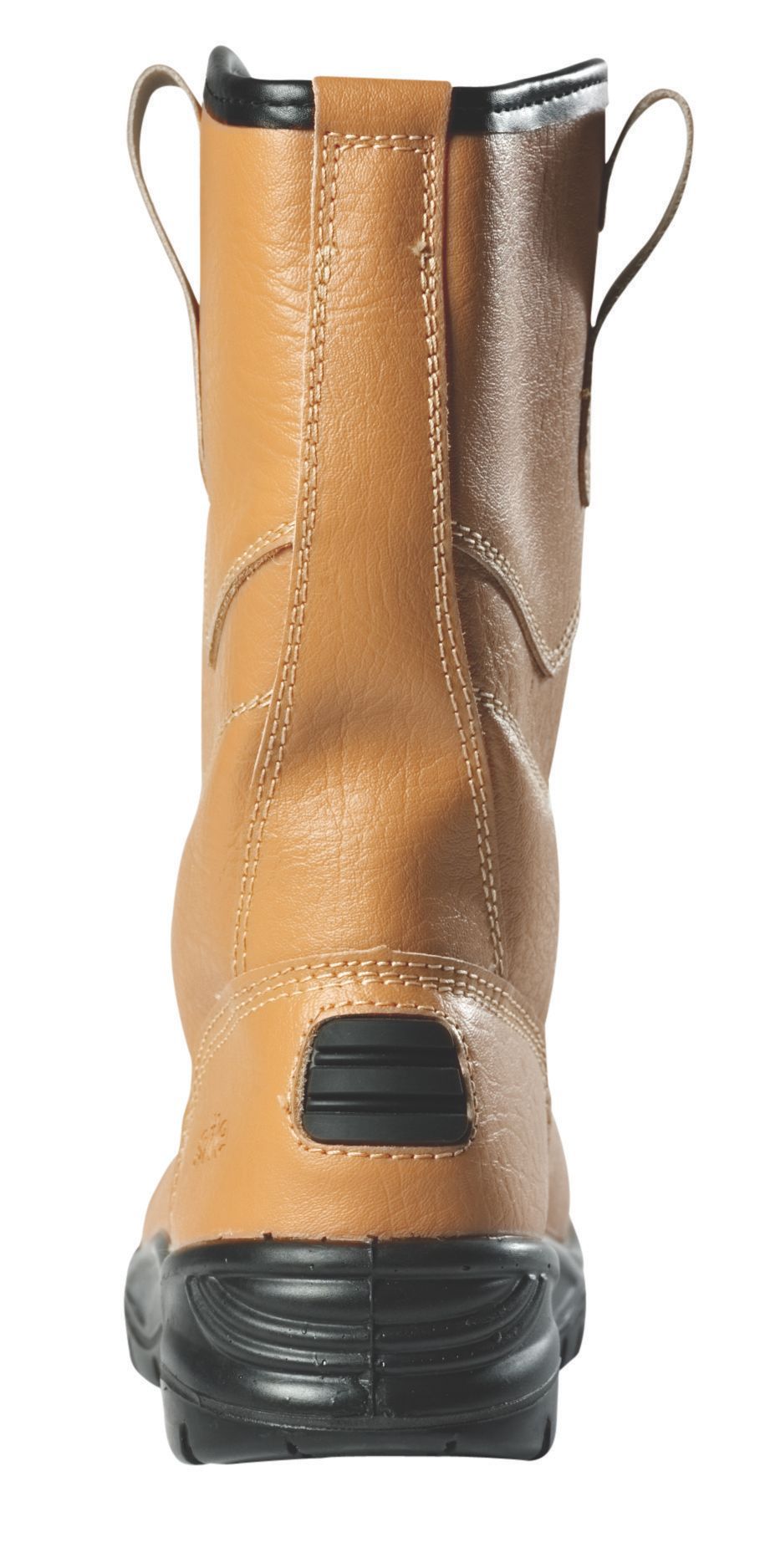 Site Gravel Tan Rigger boots, Size 10