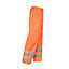 Site Huske Orange Waterproof Hi-vis trousers, X Large