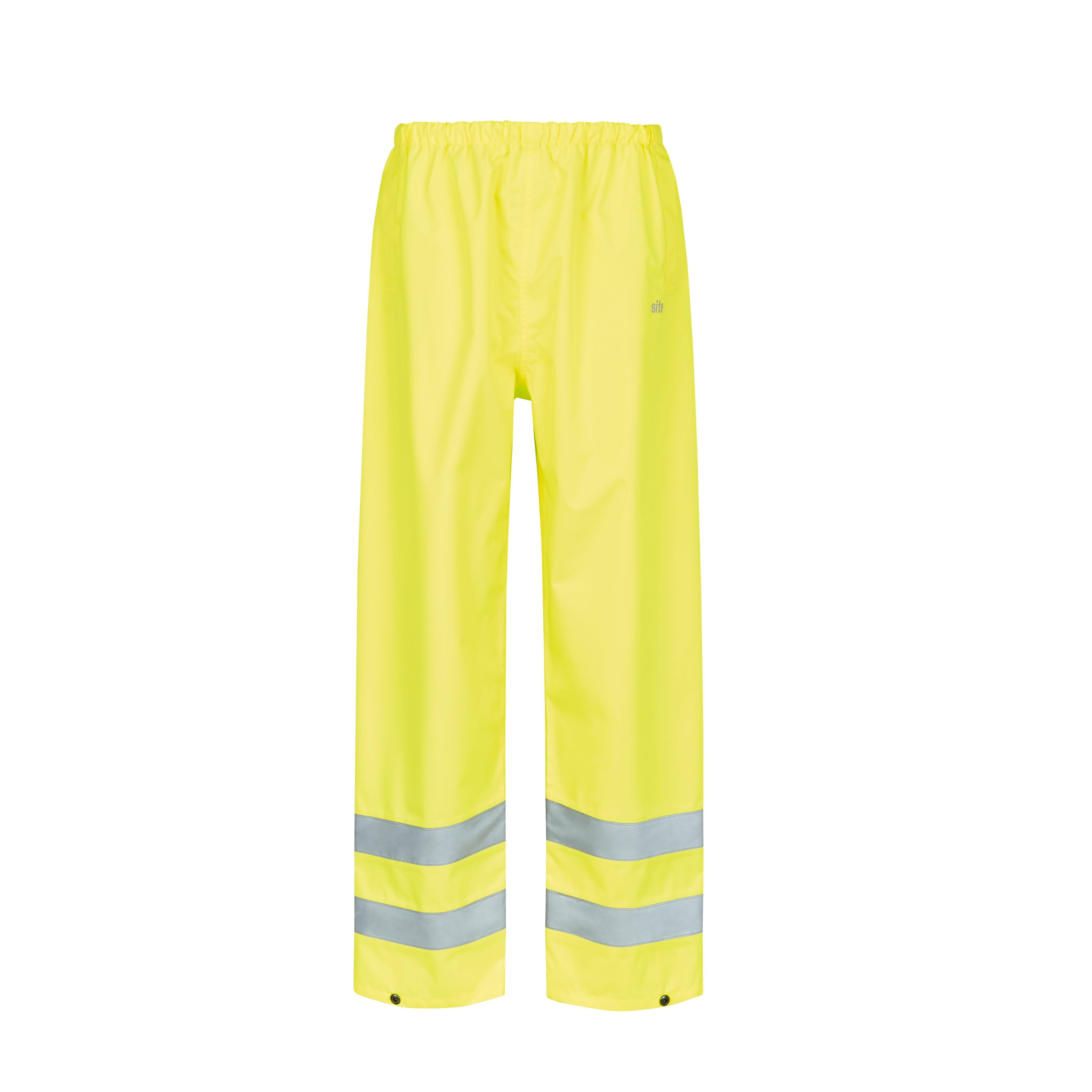 Site Huske Yellow Waterproof Hi-vis trousers, Medium