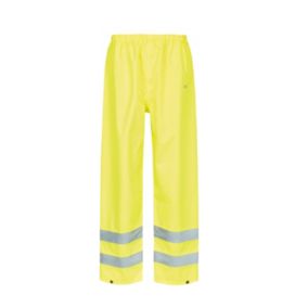Site Huske Yellow Waterproof Hi-vis trousers, Medium