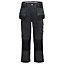 Site Jackal Black & grey Men's Trousers, W36" L32" (XL)