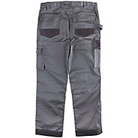 Site Jackal Grey/Black Men's Trousers, W32" L30"