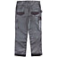 Site Jackal Grey/Black Men's Trousers, W32" L34"