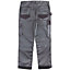 Site Jackal Grey/Black Men's Trousers, W34" L34"