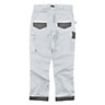 Site Jackal White/Grey Men's Trousers, W32" L32"