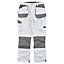 Site Jackal White/Grey Men's Trousers, W38" L32"