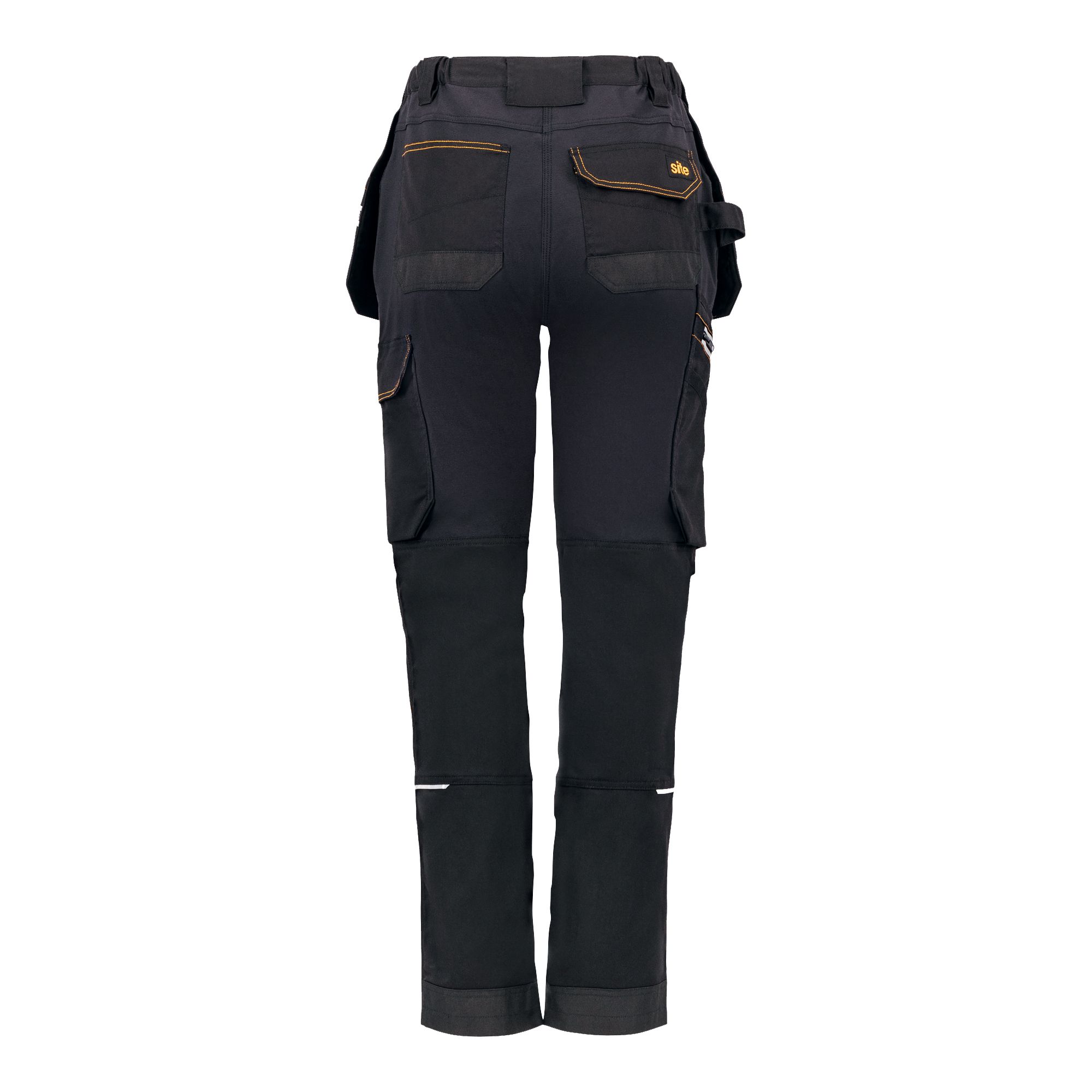 Ladies trousers without outlet pockets