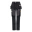 Site Kilani Black & grey Women's Trousers, Size 10 L31"