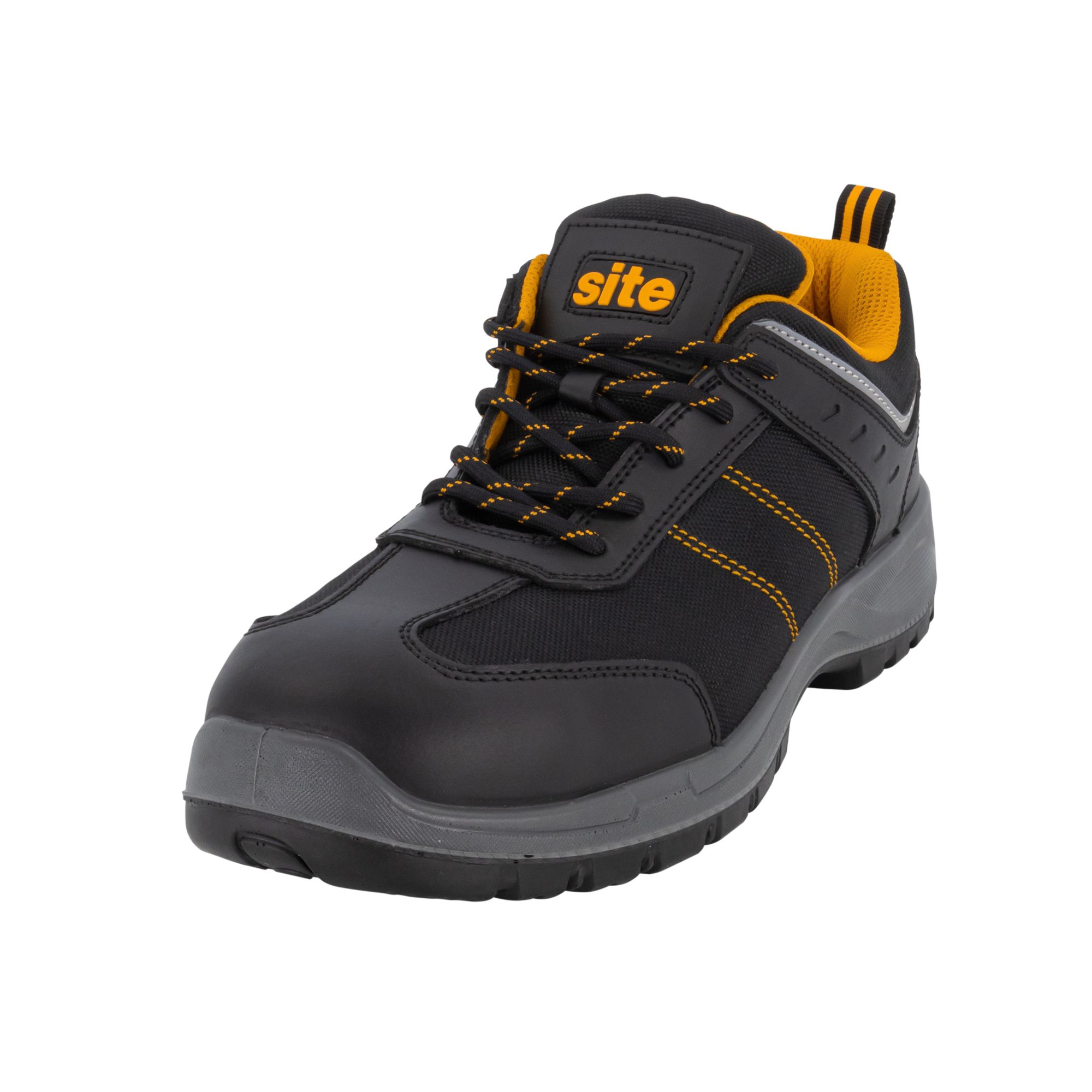 Site Lacasse Black Safety trainers, Size 12