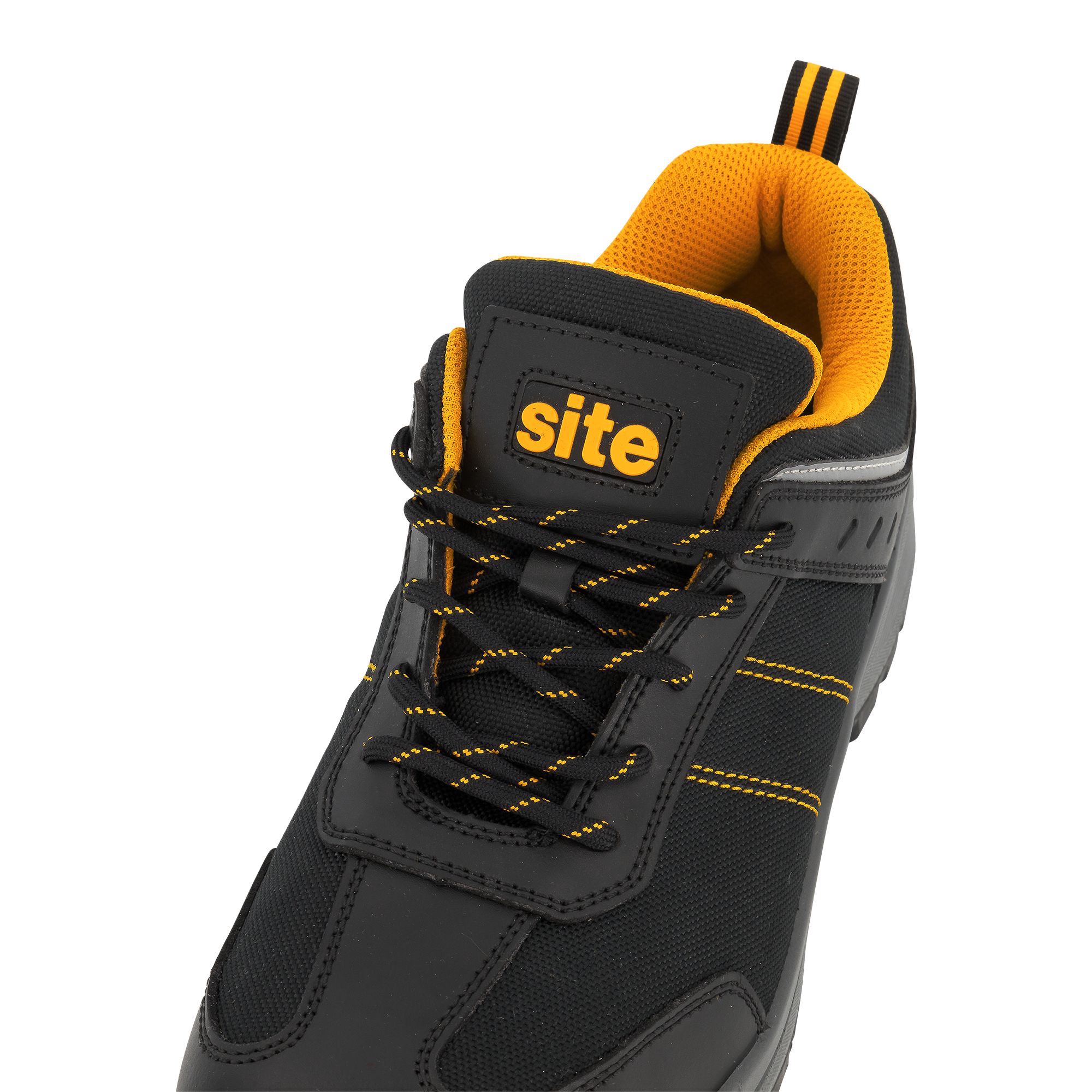 Site Lacasse Black Safety trainers, Size 7
