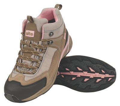 Site Ladies Pink Ladies safety boots, Size 3