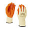 Site Latex & polycotton blend Gloves, Large