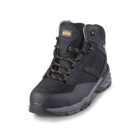 Site Magma Men's Black Safety boots, Size 10