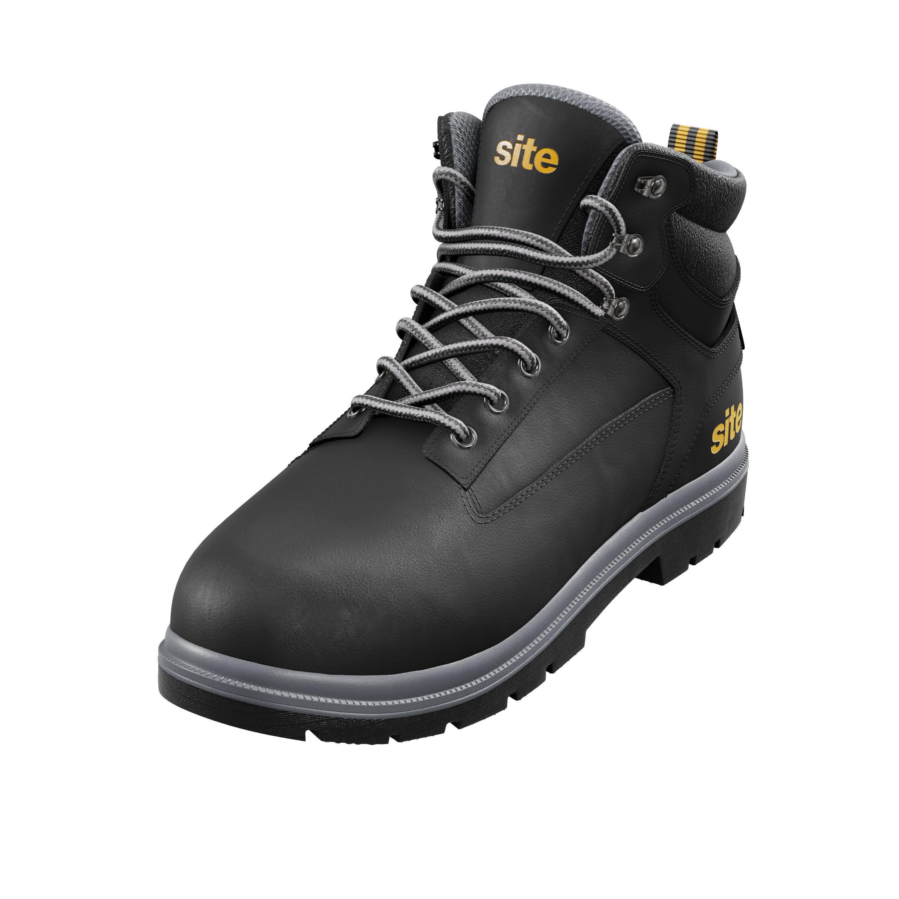 Site Marble 2.0 Men s Black Safety boots Size 10 DIY at B Q