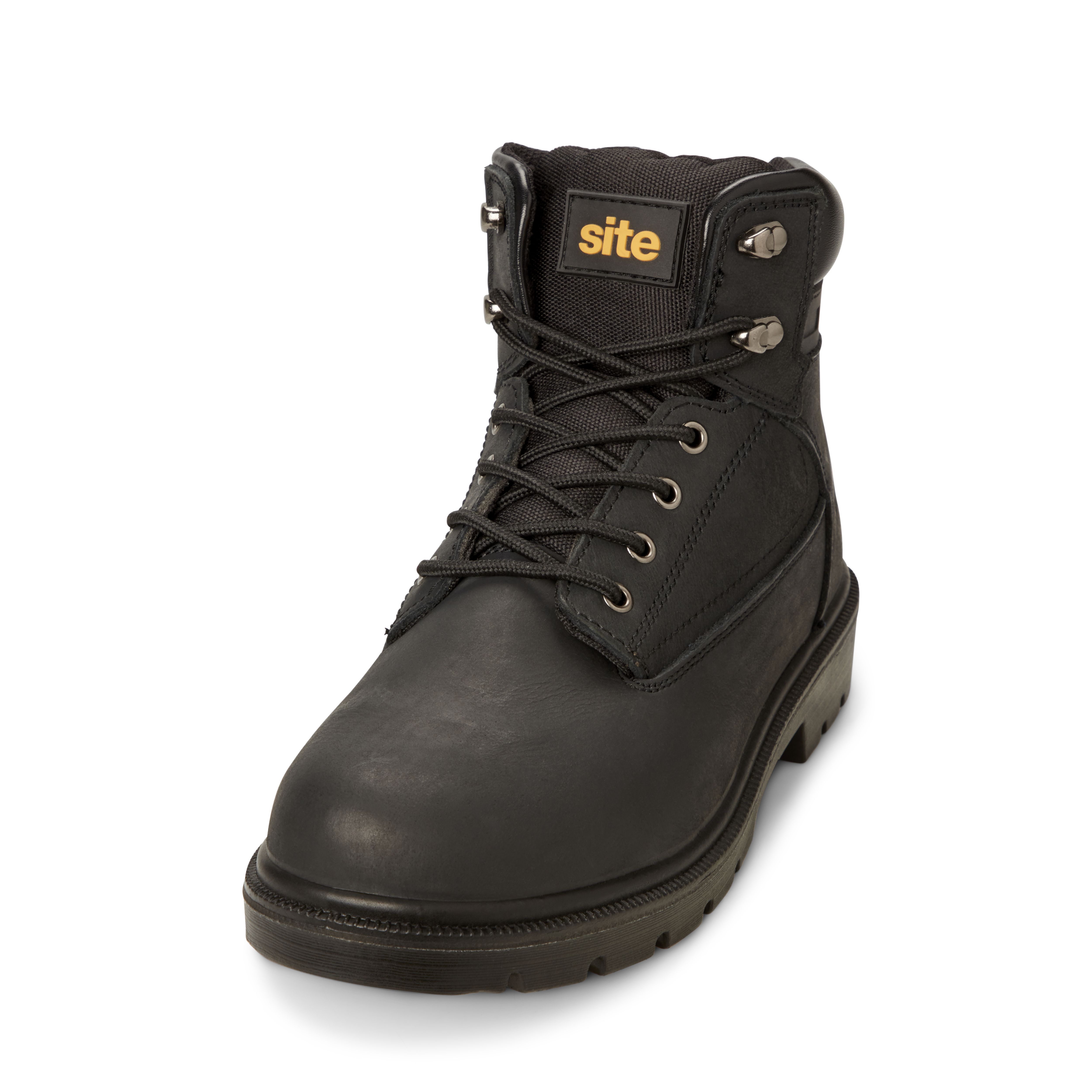 Site Marble Men's Black Safety boots, Size 8