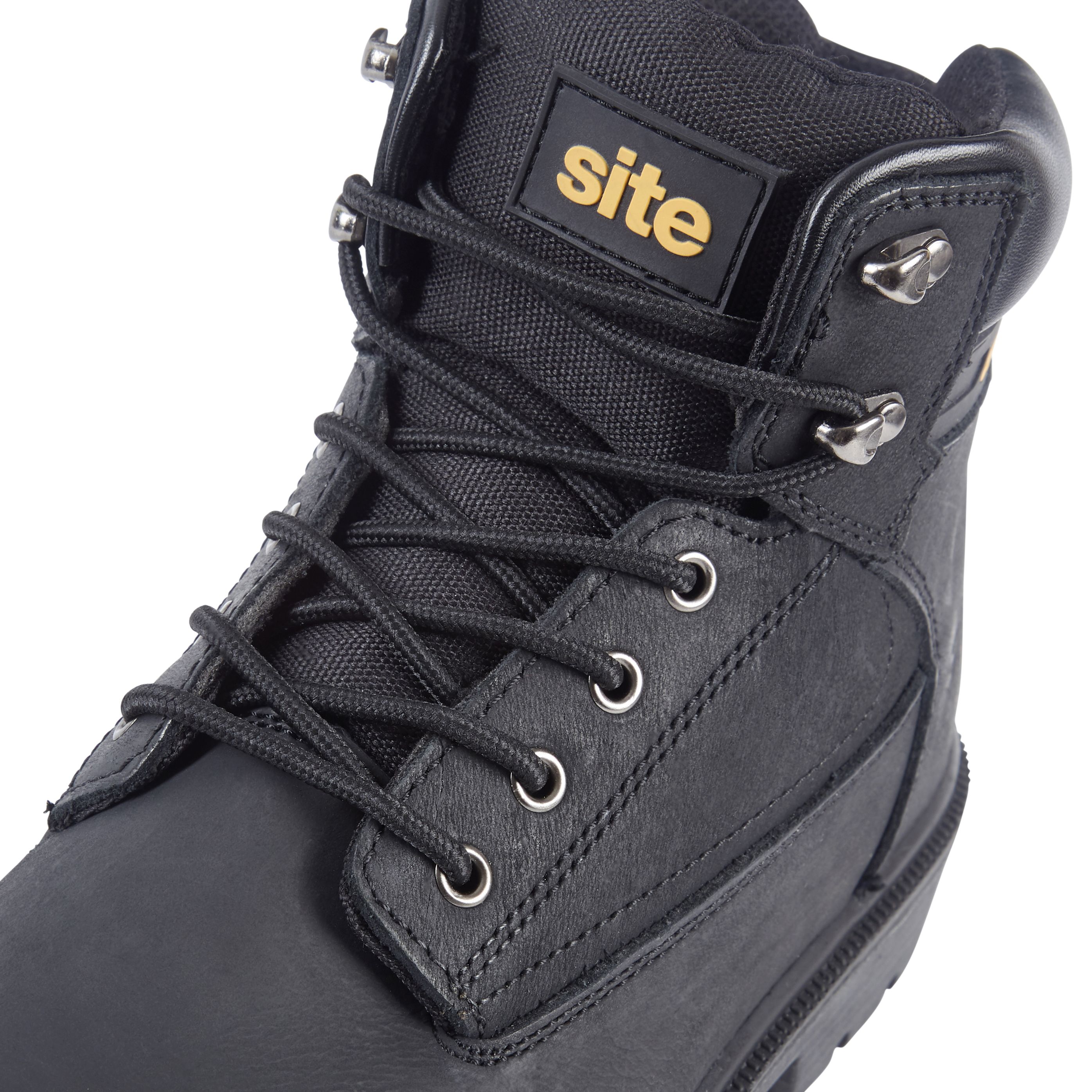 Site Marble Men's Black Safety boots, Size 8