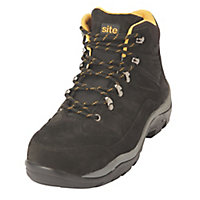 Site Men's Black Safety boots, Size 8