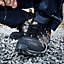 Site Mercury Black Safety trainers, Size 9