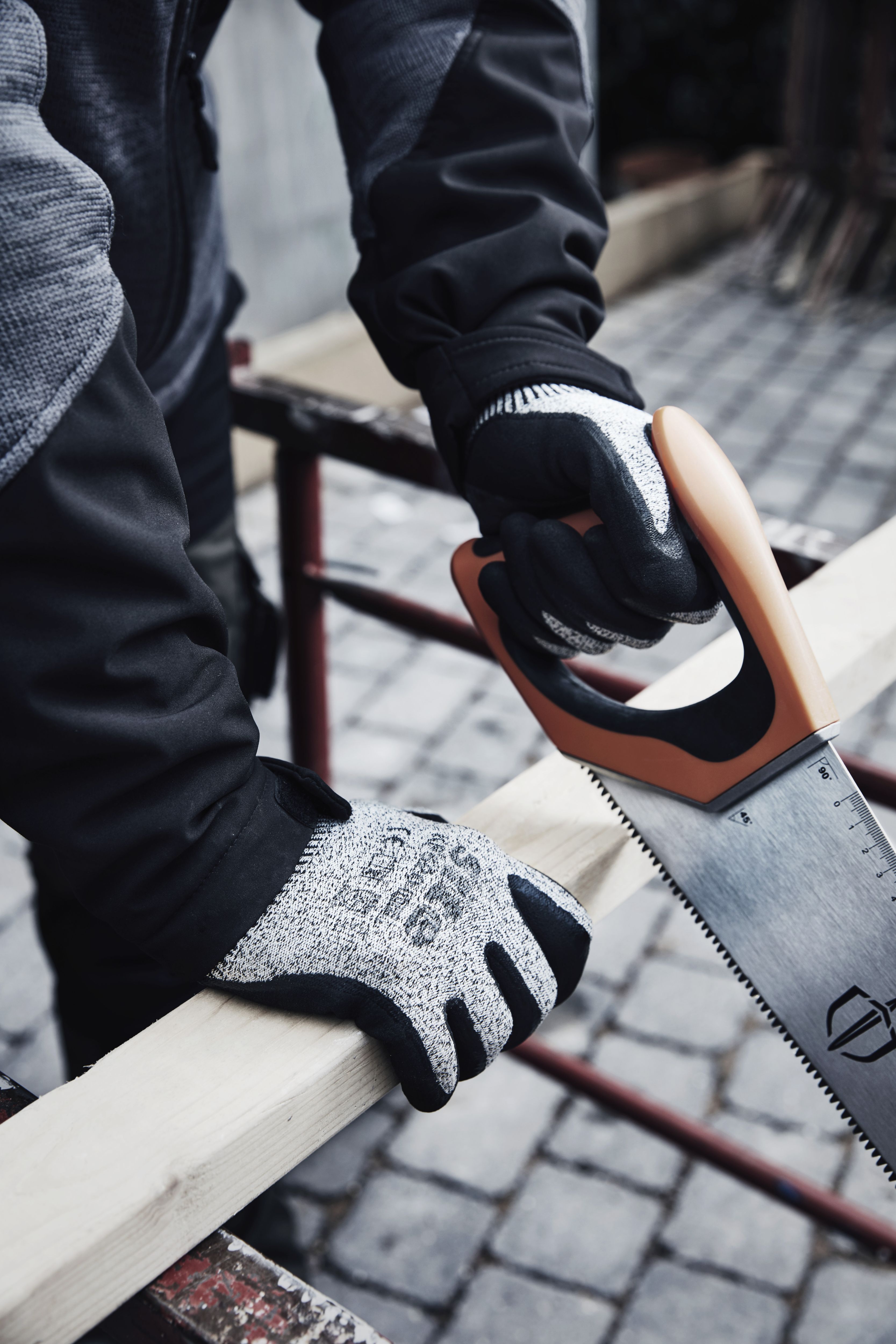 Site Nitrile Cut resistant gloves, Large