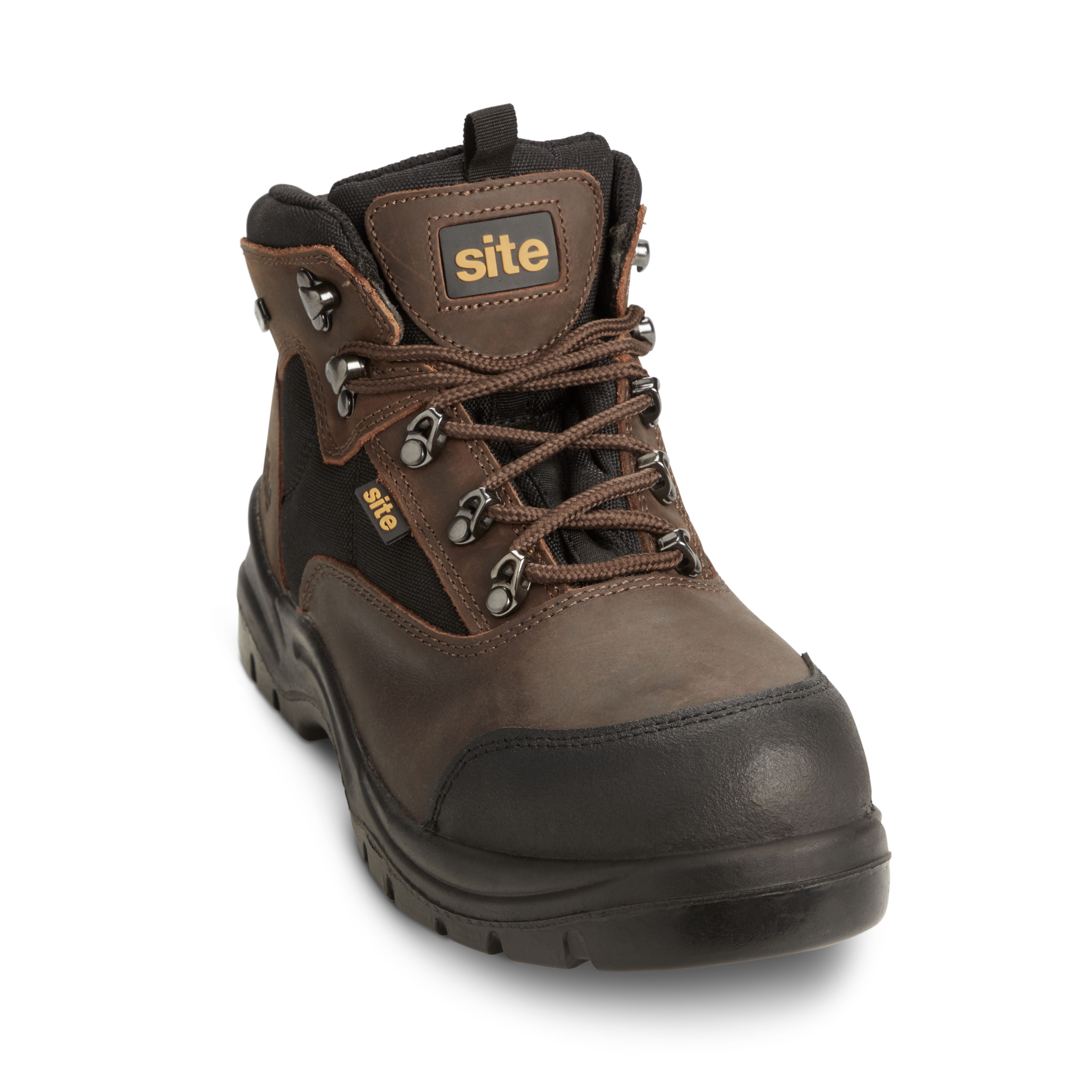 Site Onyx Men's Brown Safety boots, Size 10