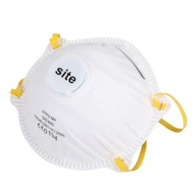 Site P2 Valved Disposable dust mask SRE445, Pack of 2