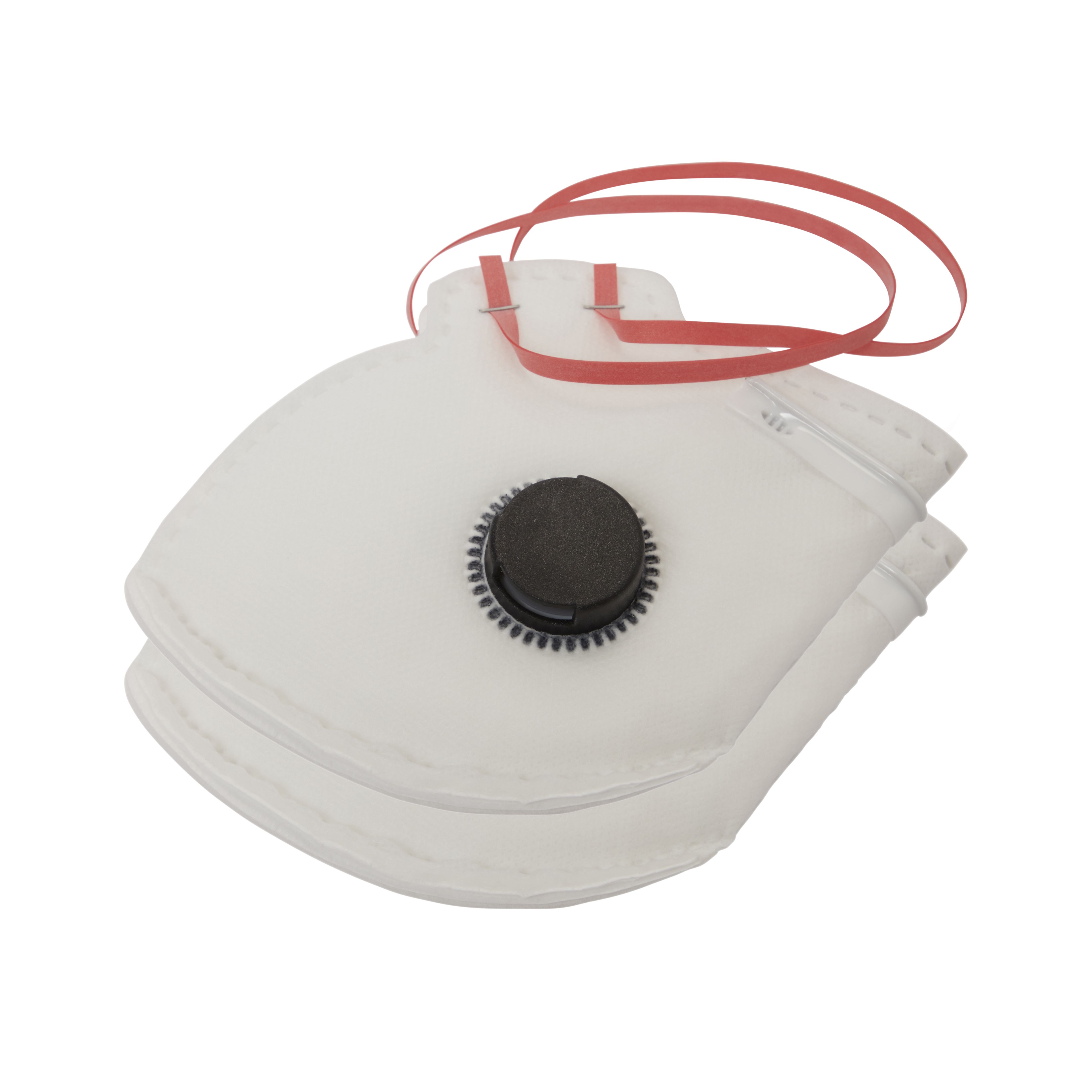 Site P3 Valved Disposable dust mask SRE437, Pack of 2