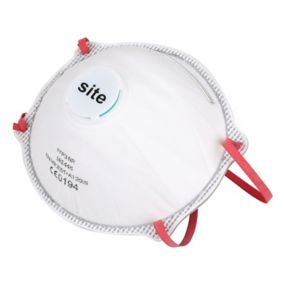 Site P3 Valved Disposable dust mask SRE446, Pack of 2