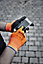 Site Polyester (PES) Orange Specialist handling gloves, Large
