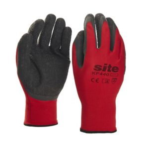 Site Red General handling gloves, Large
