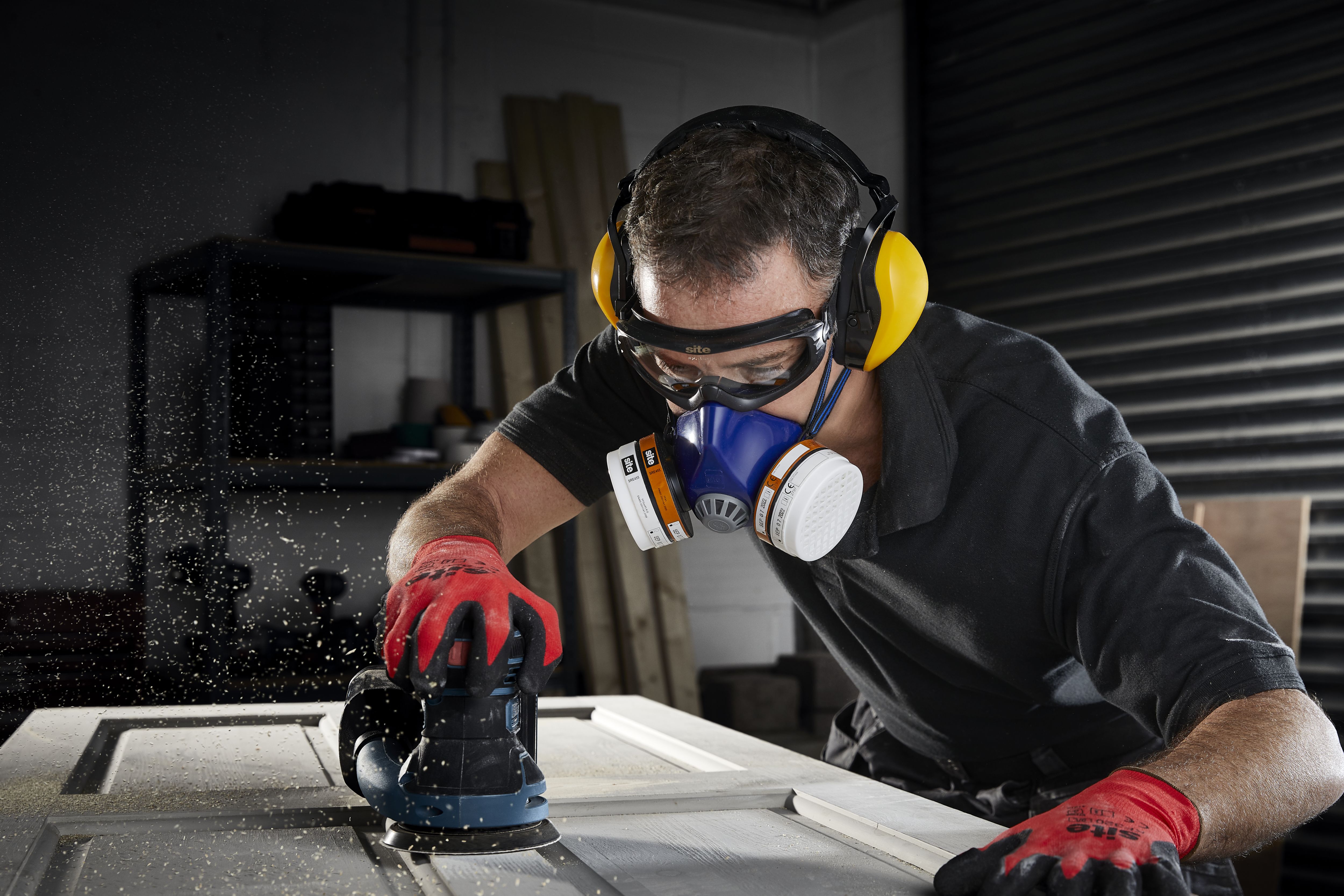Site Reusable respiratory mask A1-P2