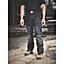 Site Ridgeback Black & grey Men's Multi-pocket trousers, W30" L32"